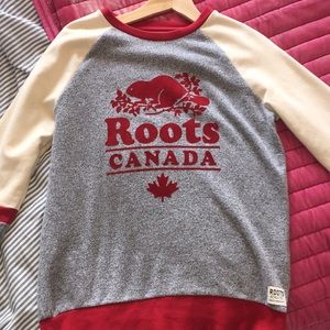 Roots crew neck